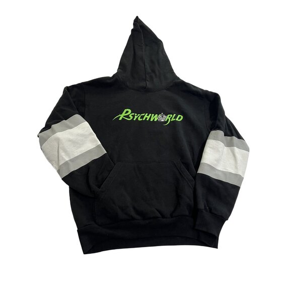 Psychworld x LA Kings Crown Logo Hoodie in Black - Picture 1 of 3